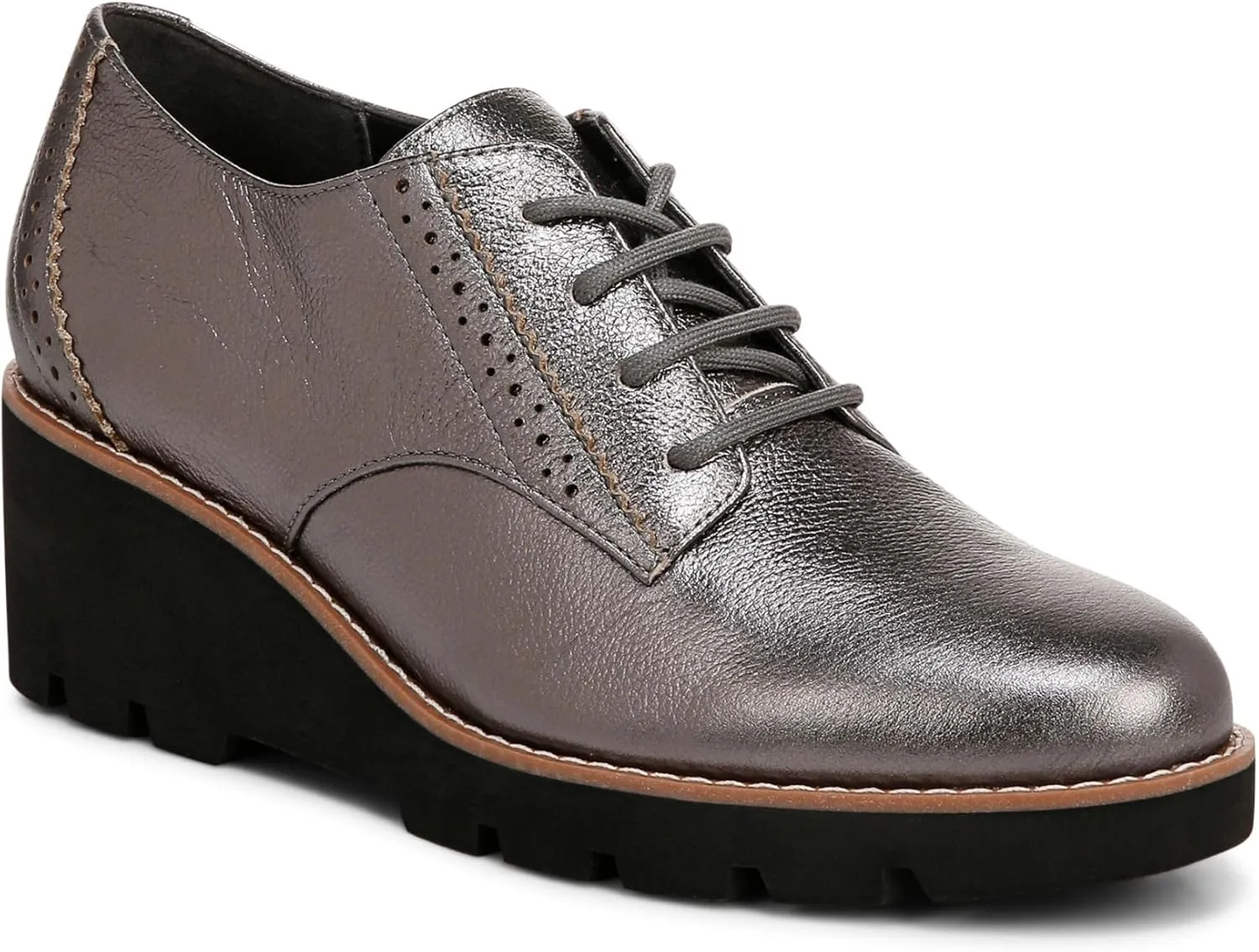 Vionic Anaheim Women's Comfort Wedge Oxford Derby Shoe