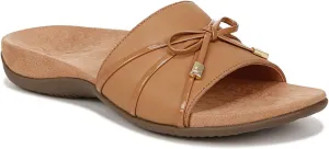 Vionic Women's Bella Slide Sandal, Camel, Size 7