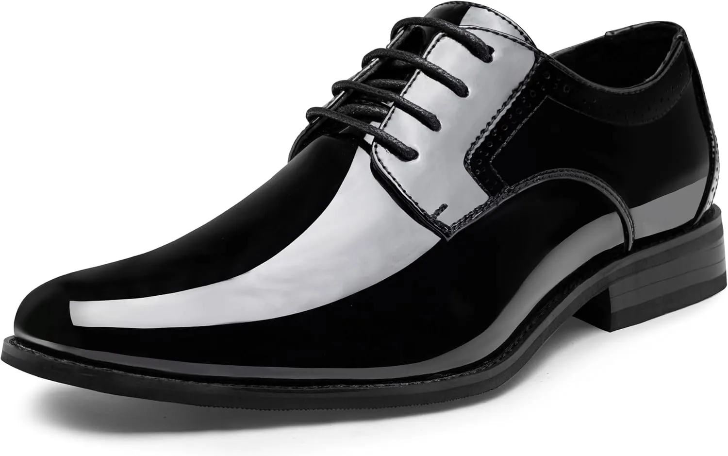Vostey Men's Dress Shoes Classic Wingtip Brogue Men Oxfords