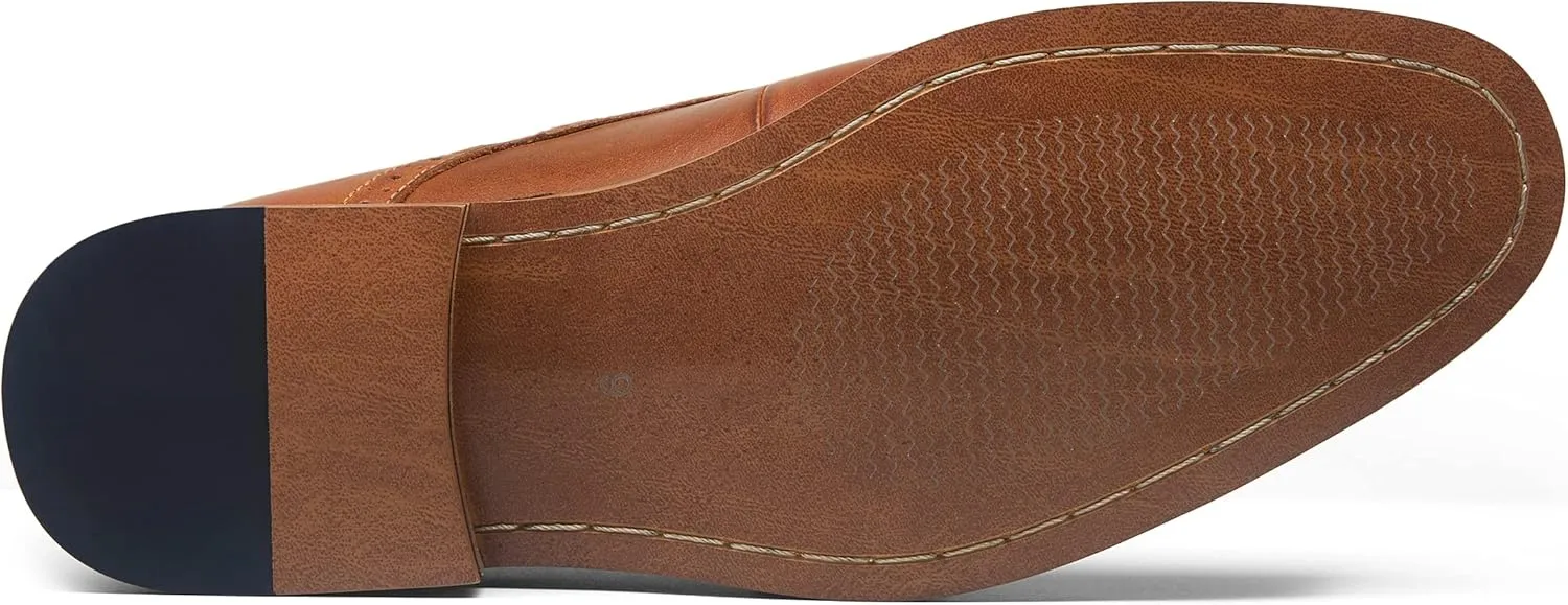 Vostey Men's Dress Shoes Classic Wingtip Brogue Men Oxfords