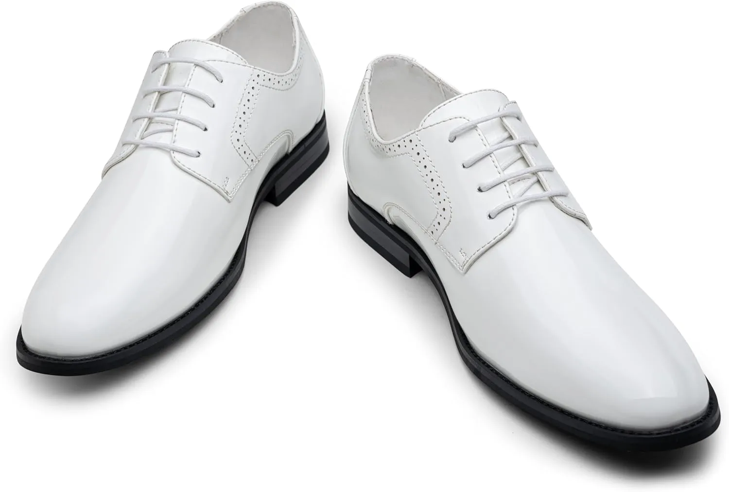 Vostey Men's Dress Shoes Classic Wingtip Brogue Men Oxfords
