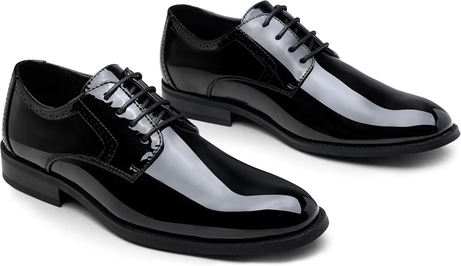 Vostey Men's Dress Shoes Classic Wingtip Brogue Men Oxfords