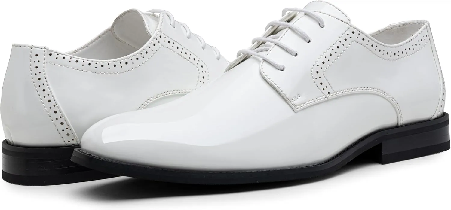 Vostey Men's Dress Shoes Classic Wingtip Brogue Men Oxfords