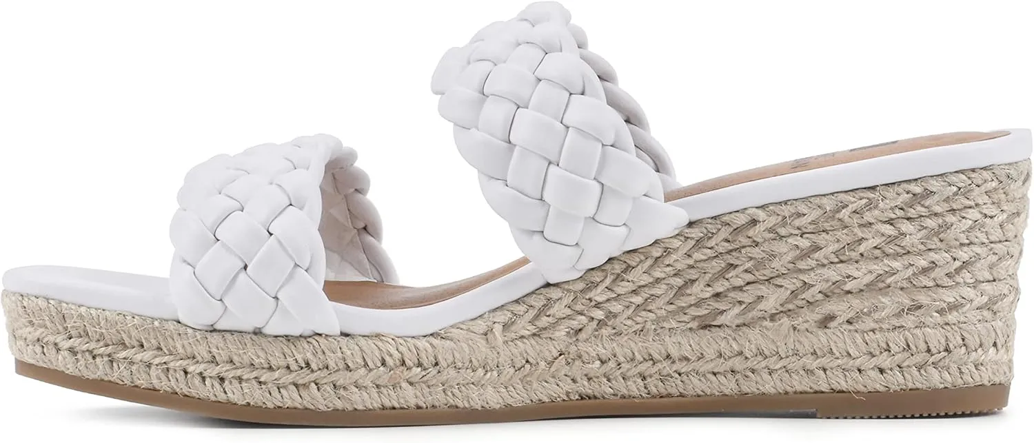 WHITE MOUNTAIN Women's Salvadora Platform Wedge Sandal