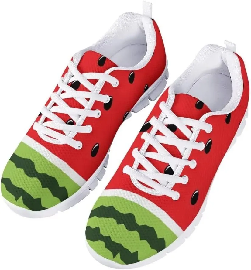 Women Floral/Leopard Print Running Sneaker Lightweight Walking Jogging Sports Shoes