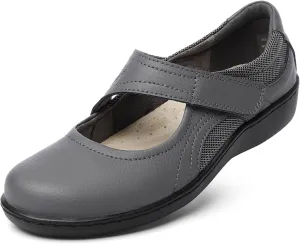Women's Classic Comfort Mary Jane Flats Fashion Casual Dress Shoes Cute Closed Toe Slip On Lightweight Breathable Walking Shoes