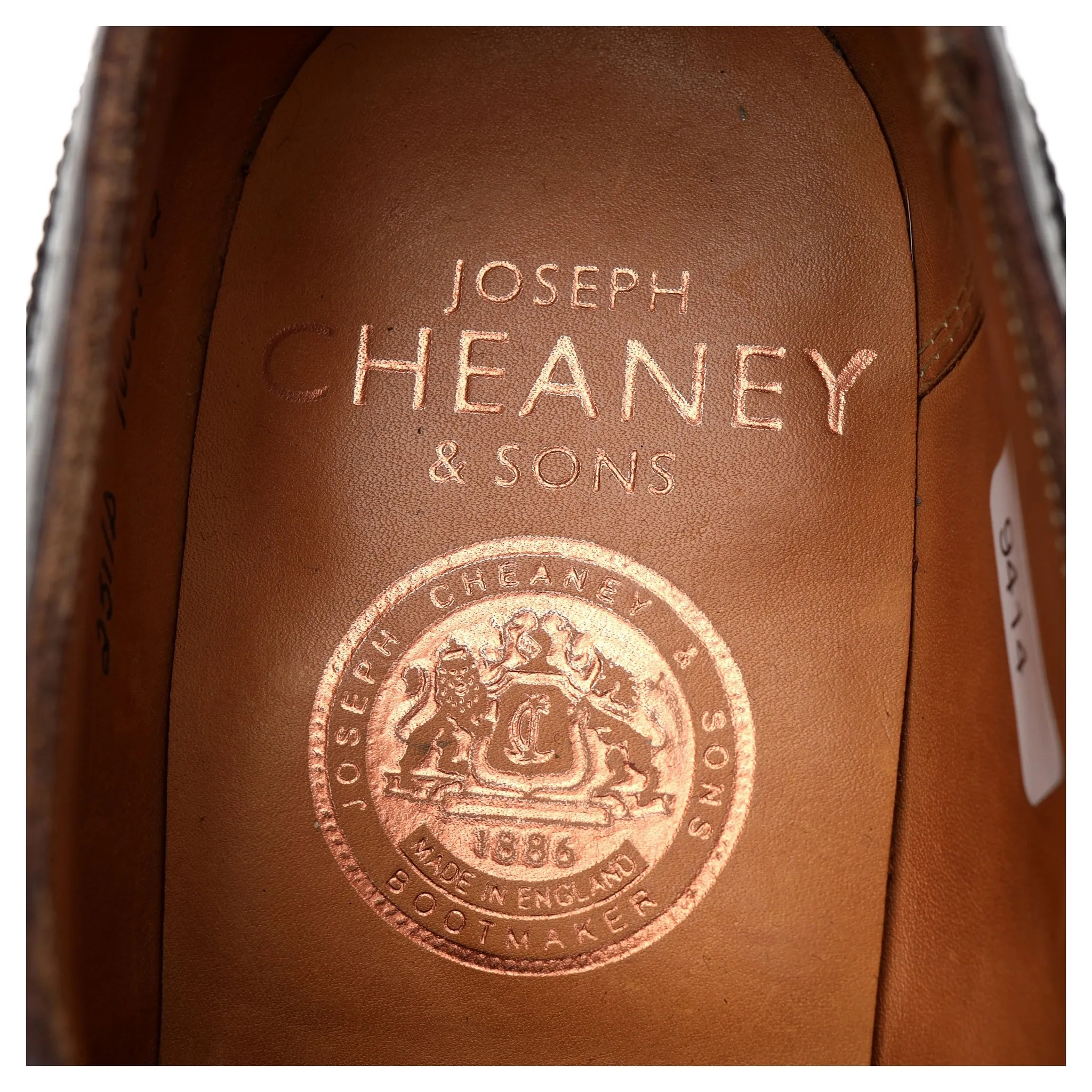 Women's 'Maude' Dark Brown Leather Derby Brogues UK 6 D