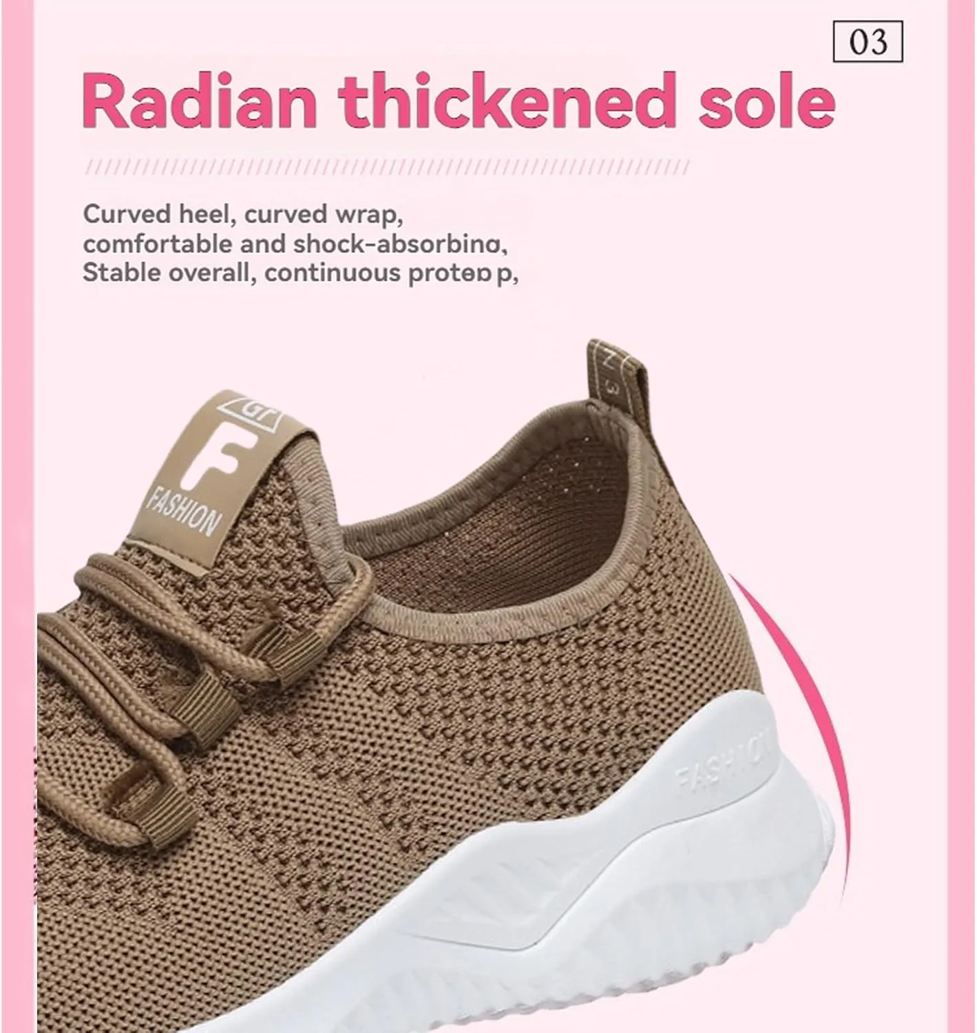 Women's Running Shoes Slip On Light Breathable Non Slip Mesh Sneakers Workout Non Slip Athletic Sports Shoes