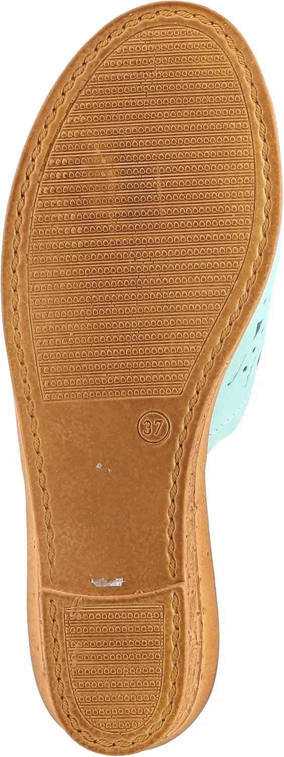 Women's Spring Step ESTELLA Fashion Wedge Slide Sandals