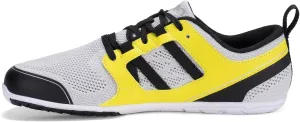 Xero Shoes Men's Zelen Barefoot Running Shoes, Gray/Sulphur, 12.5