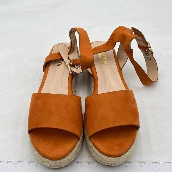 YDN Women Open Toe Ankle Strap Wedge Low Heel Espadrille Sandals Platform Summer