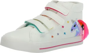 YOKI Boy's Kids Unicorn Sneaker