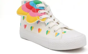 YOKI Girl's Lace Up Sneakers