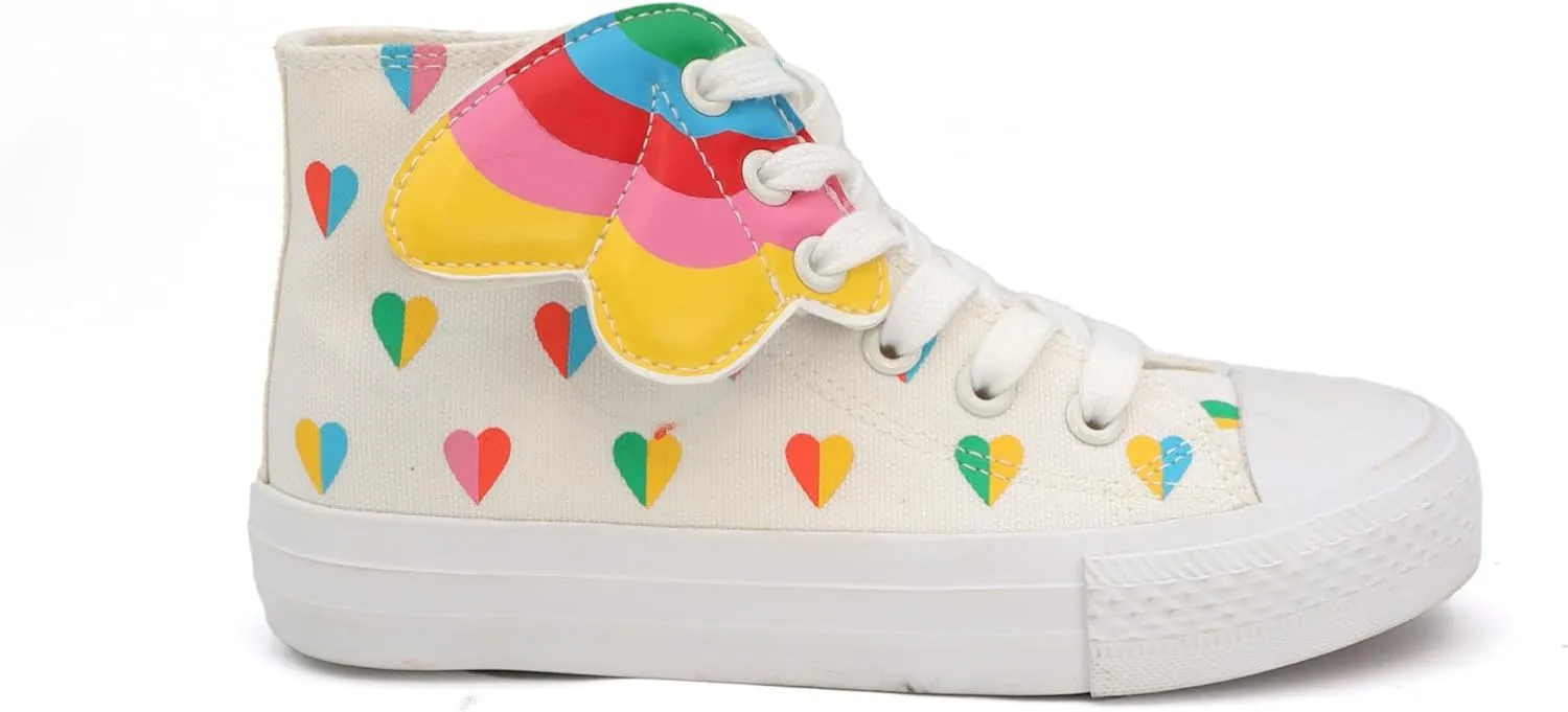 YOKI Girl's Lace Up Sneakers