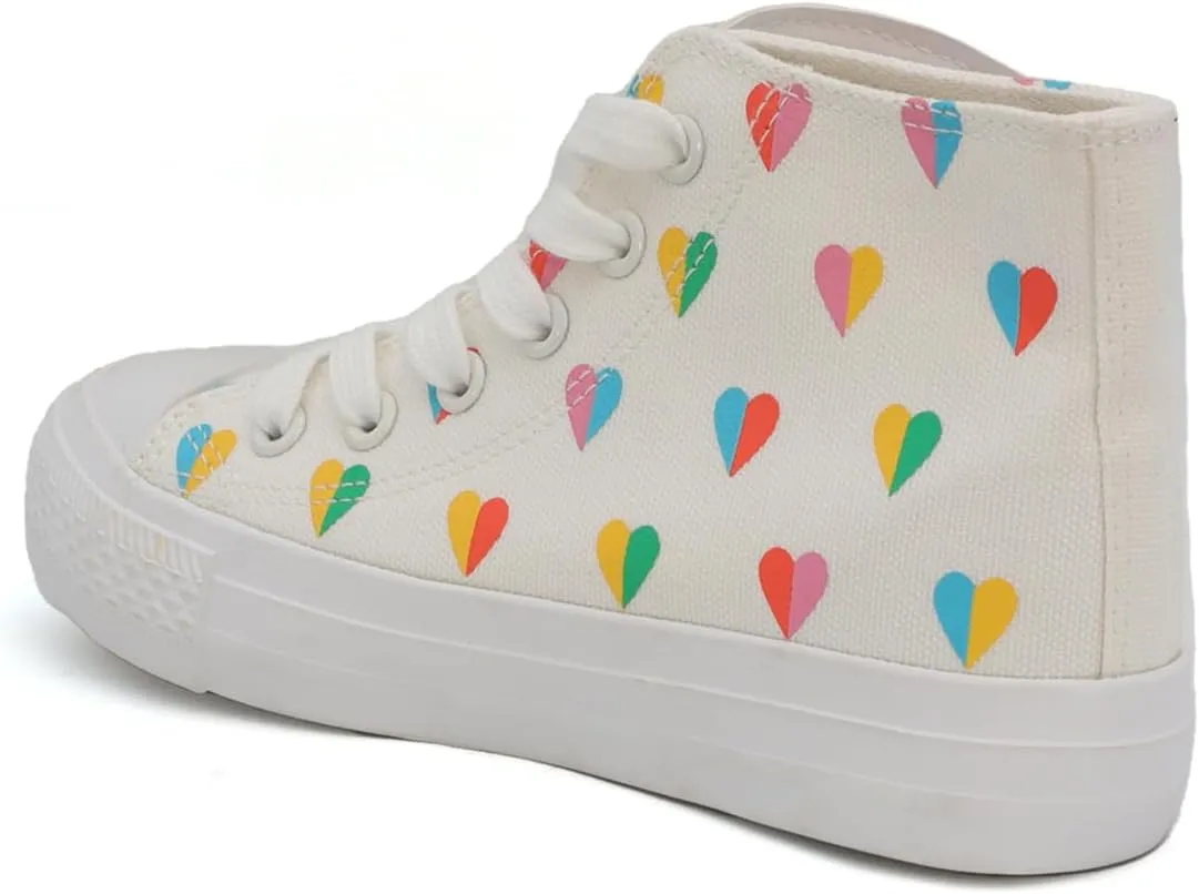YOKI Girl's Lace Up Sneakers