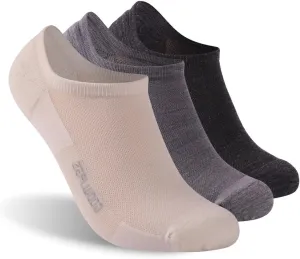 ZEAL WOOD Merino Wool Ankle Athletic Socks Low Cut Running Golf Tennis Hiking Socks Quarter 3 Pairs
