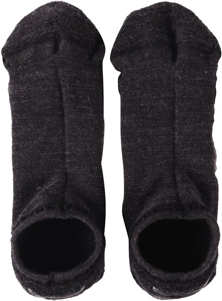 ZEAL WOOD Merino Wool No Show Athletic Socks Ankle Running Golf Tennis Low Cut Hiking Socks 3 Pairs
